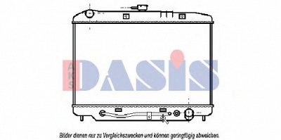 AKS DASIS 151820n -  Радиатор, охлаждение двигателя